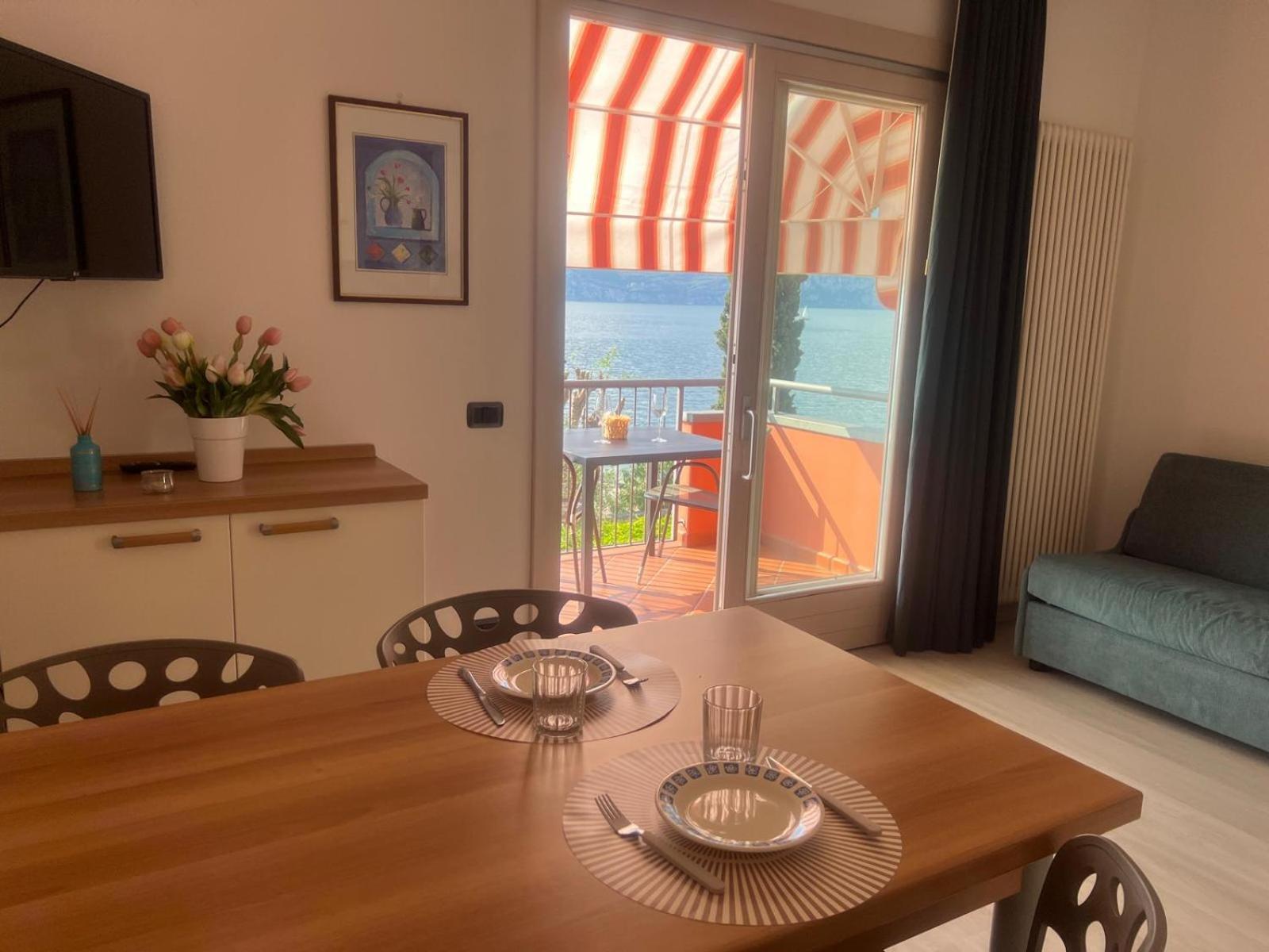 ברנצונה סול גארדה Residence Villa Al Lido מראה חיצוני תמונה